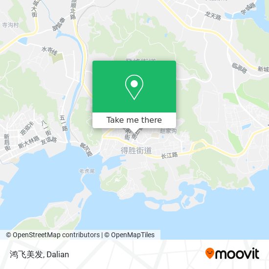 鸿飞美发 map