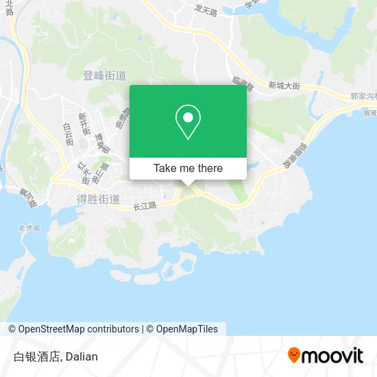 白银酒店 map