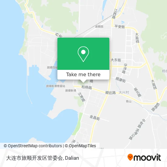 大连市旅顺开发区管委会 map