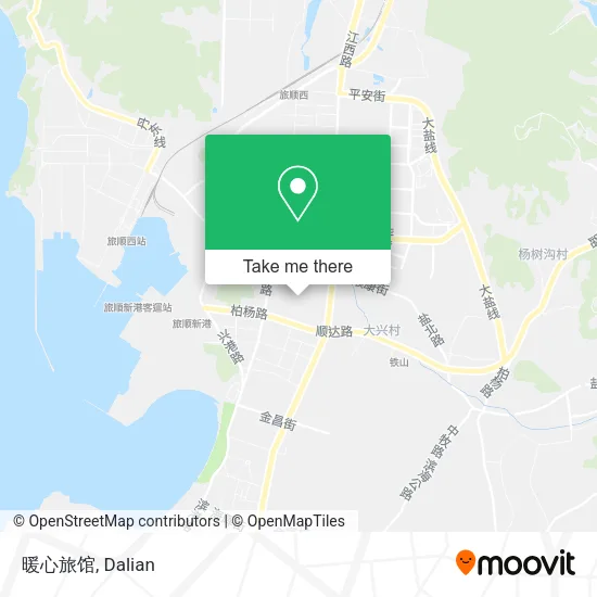 暖心旅馆 map