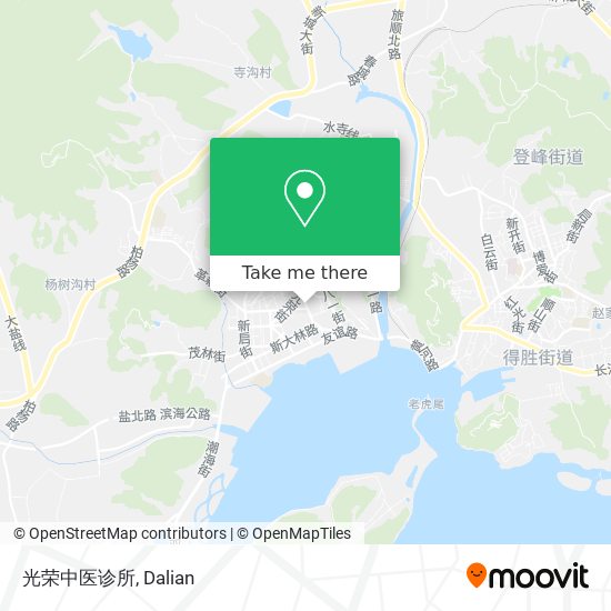 光荣中医诊所 map