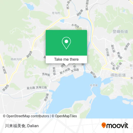 川来福美食 map