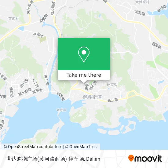 世达购物广场(黄河路商场)-停车场 map