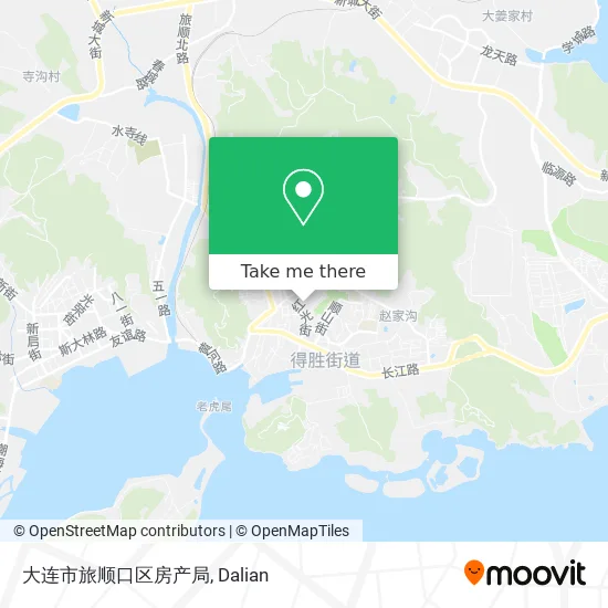 大连市旅顺口区房产局 map