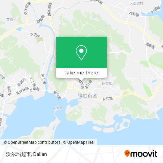 沃尔玛超市 map