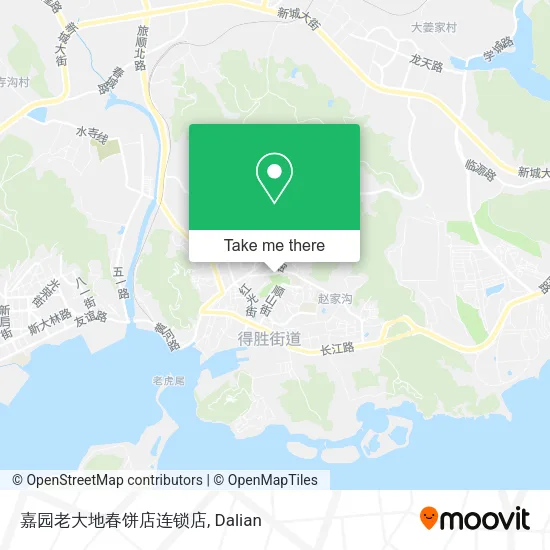 嘉园老大地春饼店连锁店 map