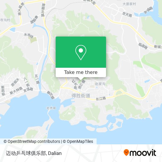 迈动乒乓球俱乐部 map