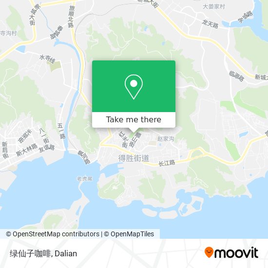 绿仙子咖啡 map