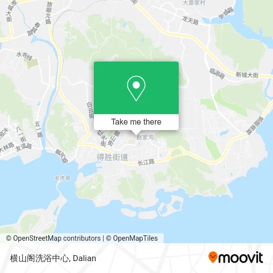 横山阁洗浴中心 map