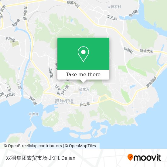 双羽集团农贸市场-北门 map