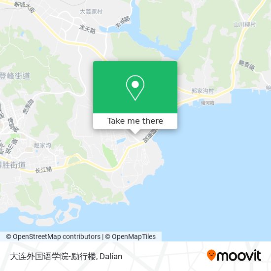 大连外国语学院-励行楼 map