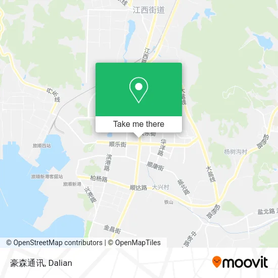 豪森通讯 map