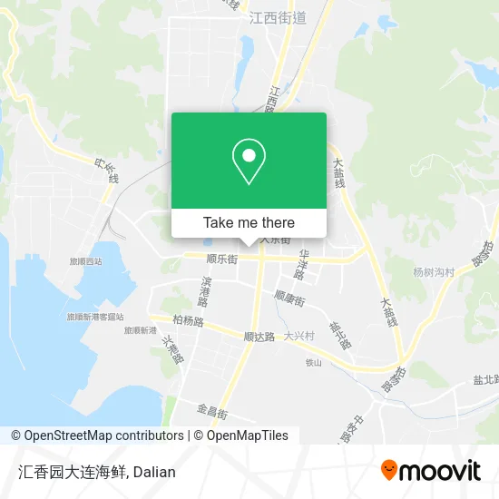汇香园大连海鲜 map