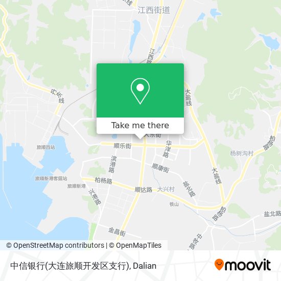 中信银行(大连旅顺开发区支行) map