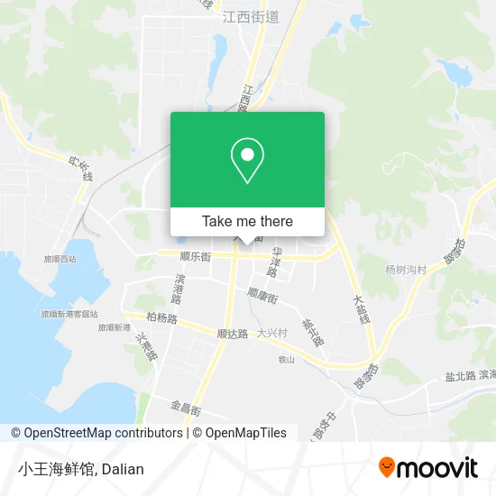 小王海鲜馆 map