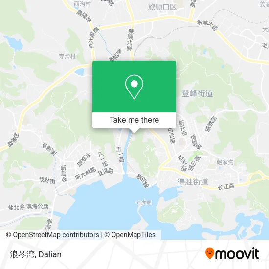浪琴湾 map