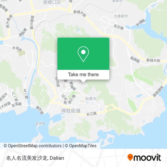 名人名流美发沙龙 map