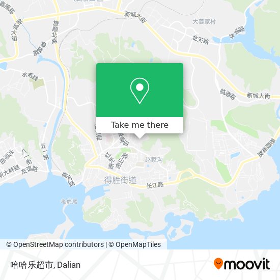 哈哈乐超市 map