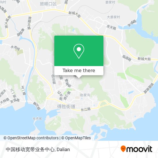 中国移动宽带业务中心 map