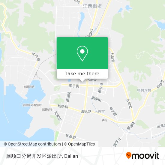 旅顺口分局开发区派出所 map