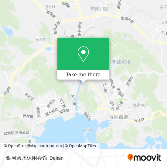 银河碧水休闲会馆 map