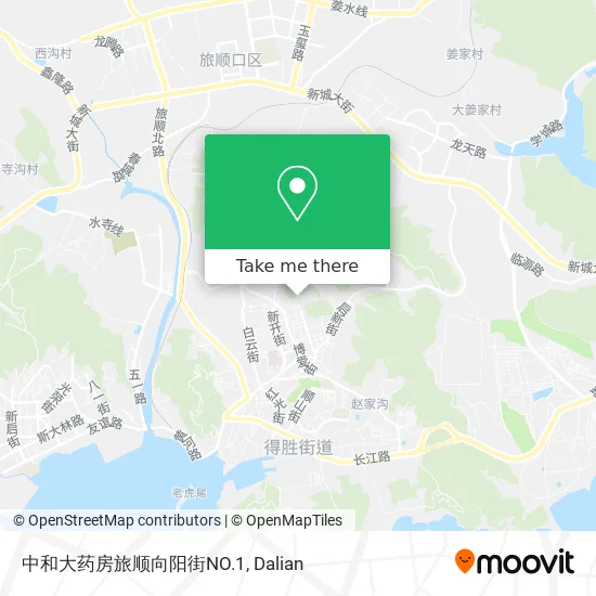 中和大药房旅顺向阳街NO.1 map
