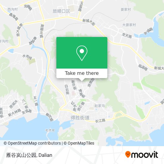 雁谷岚山公园 map