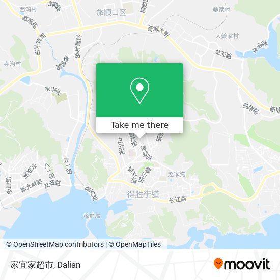 家宜家超市 map