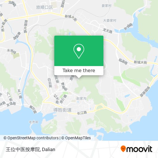 王位中医按摩院 map