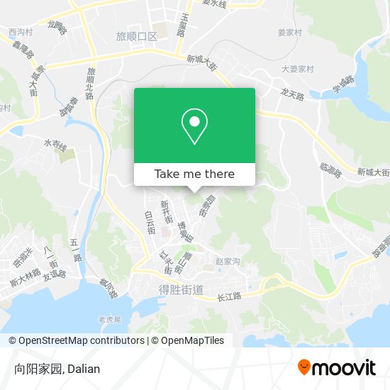 向阳家园 map