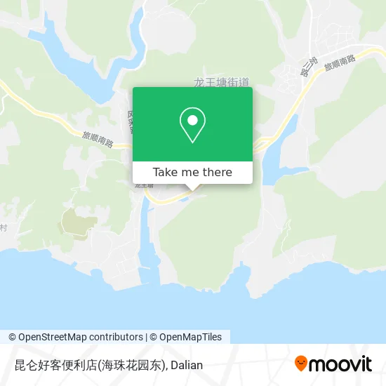 昆仑好客便利店(海珠花园东) map
