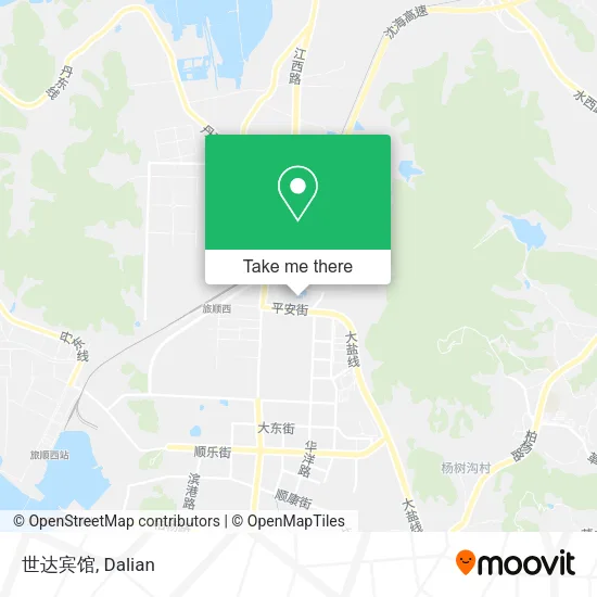 世达宾馆 map