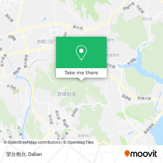 望台炮台 map
