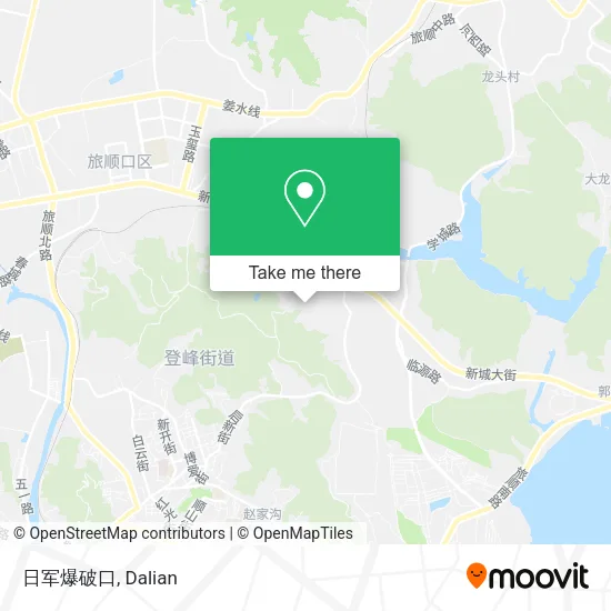 日军爆破口 map
