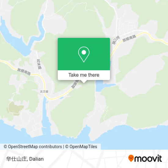 华仕山庄 map