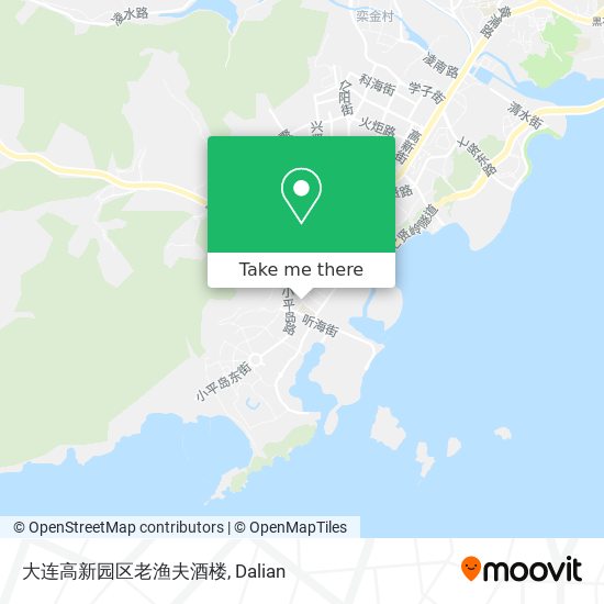 大连高新园区老渔夫酒楼 map