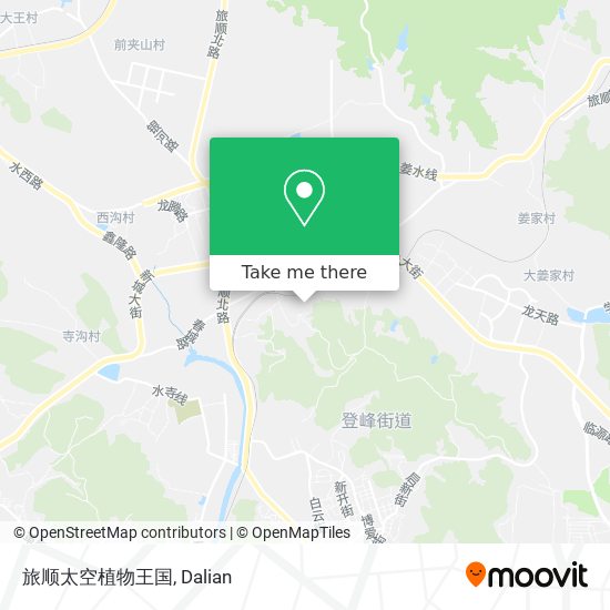 旅顺太空植物王国 map