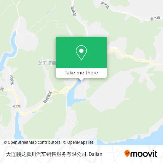 大连鹏龙腾川汽车销售服务有限公司 map