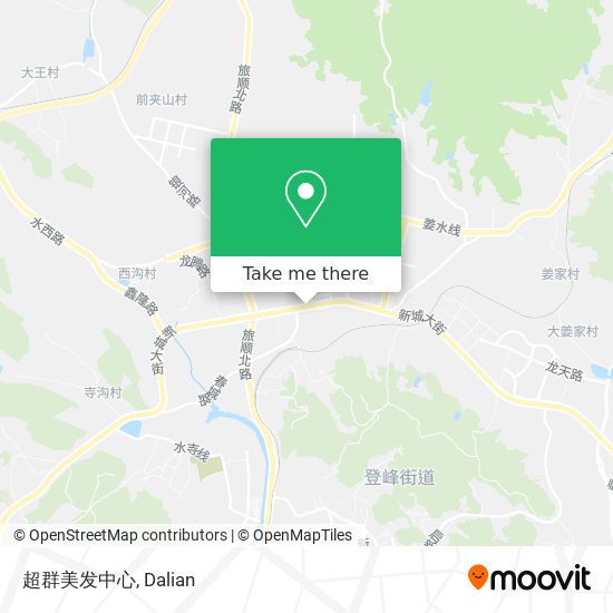 超群美发中心 map