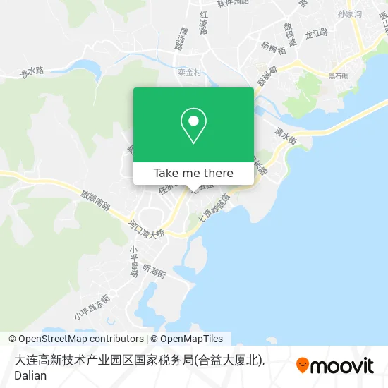 大连高新技术产业园区国家税务局(合益大厦北) map