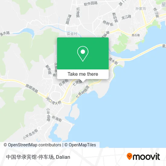 中国华录宾馆-停车场 map