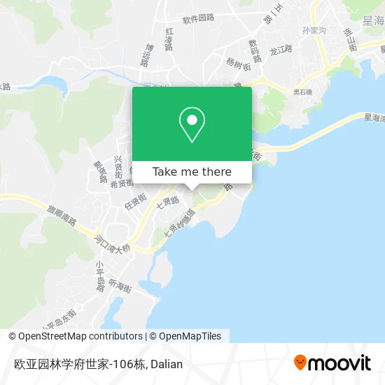 欧亚园林学府世家-106栋 map