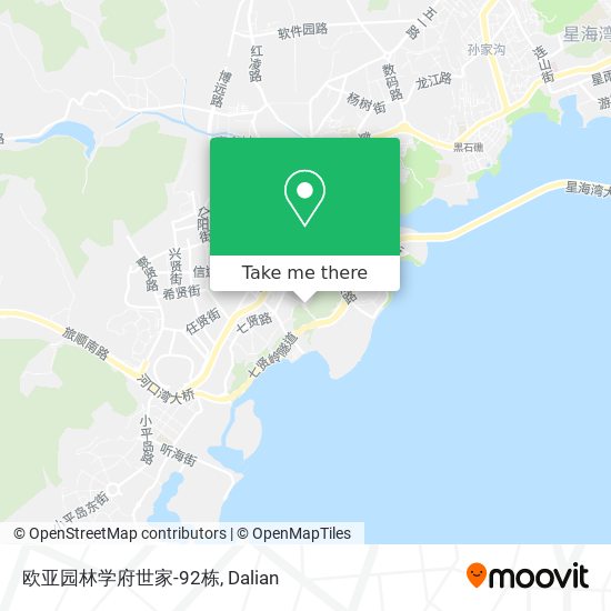 欧亚园林学府世家-92栋 map
