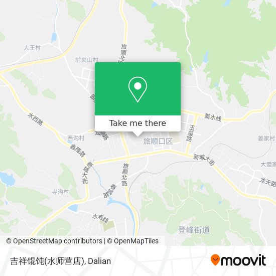 吉祥馄饨(水师营店) map