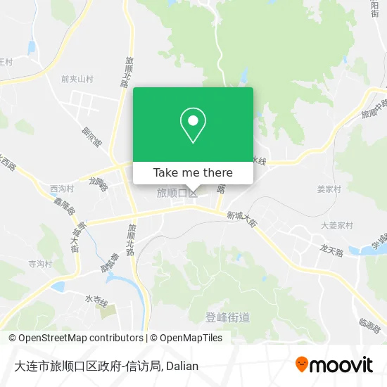 大连市旅顺口区政府-信访局 map