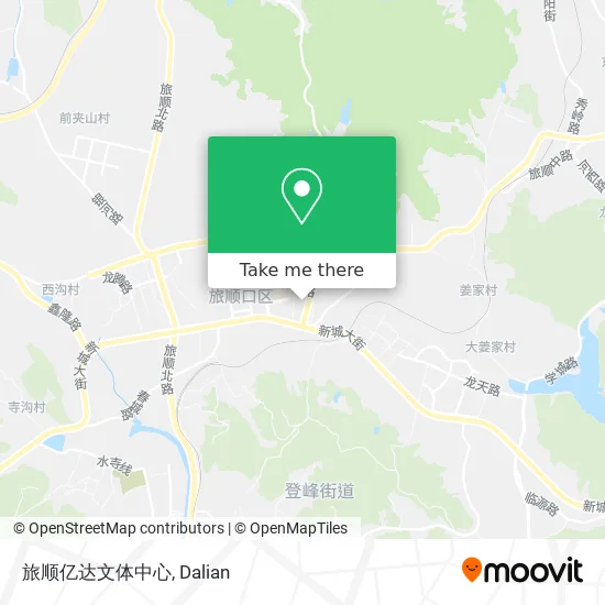 旅顺亿达文体中心 map