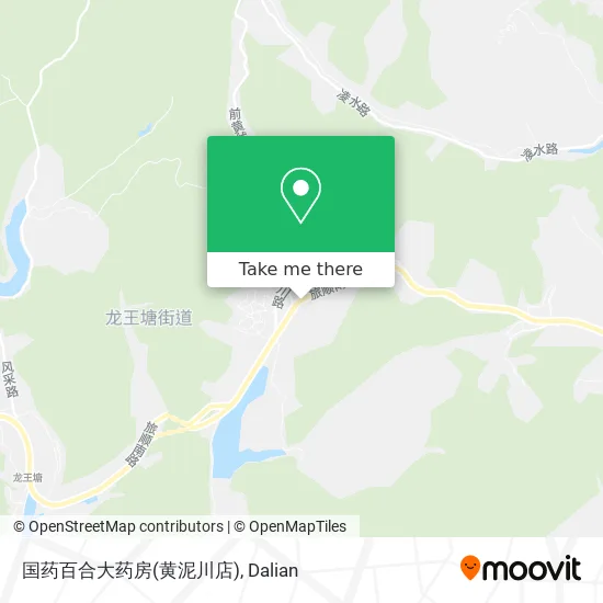 国药百合大药房(黄泥川店) map