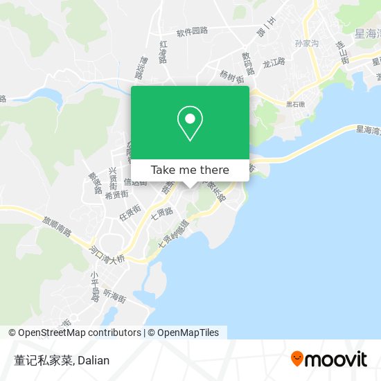 董记私家菜 map