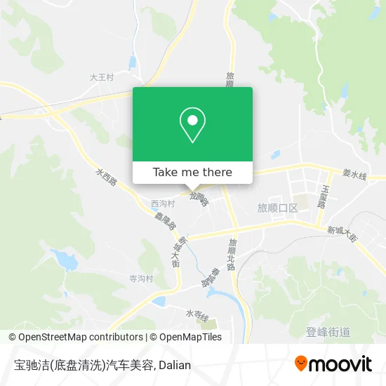 宝驰洁(底盘清洗)汽车美容 map