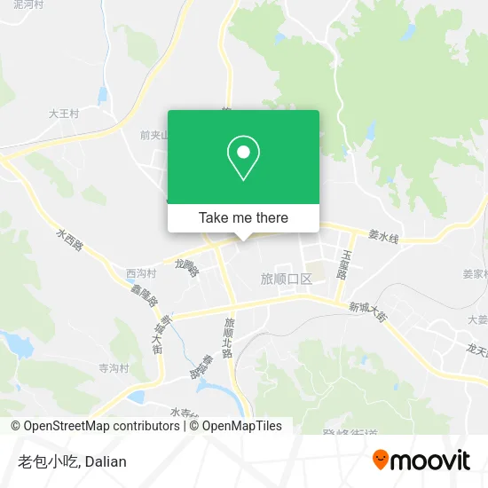 老包小吃 map